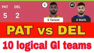 PAT vs DEL Dream11 Kabaddi | PAT vs DEL Dream11 Prediction | Patna Pirates vs Dabang Delhi Kabaddi