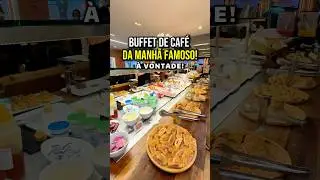 BUFFET DE CAF&Eacute; DA MANH&Atilde; EM SP. Tudo &agrave; vontade, sucos, caf&eacute;s. #padaria #cafedamanha