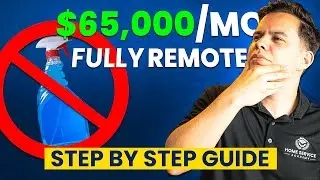 How To Start A $65K/MO Cleaning Business (WITHOUT CLEANING)