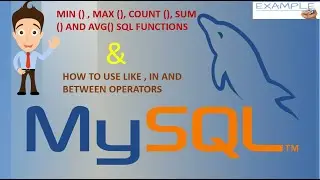 SQL Functions and operators with examples | SQL functions | SQL OPERATORS [ HINDI ]