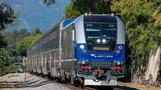 Trains in The Santa Barbara 3!
