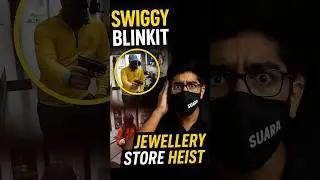 Swiggy & Blinkit Disguise Heist: ₹3 Crore Robbery in 6 Minutes! #shorts