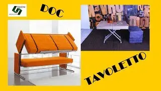 Letto Trasformabile Doc - Tavolino Tavoletto