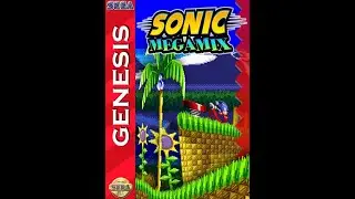SONIC MEGAMIX HACK( SEGA GENESIS MEGADRIVE)