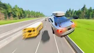 Extreme Acceleration, Epic Devastation BeamNG Insane Crash! #16
