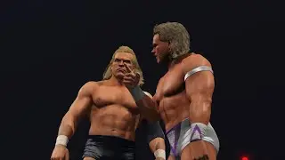 WWE 2K23_Superstars September 92 Hogan & Beefcake Confrontation With Luger & Sid