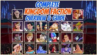 The COMPLETE Kingdom Faction Guide & Overview | Disney Sorcerer's Arena