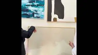 Large Abstract Canvas Art By Abstract House | Sustainable Affordable Art  #sustainableart #art