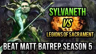 Sylvaneth vs Legions of Sacrament Age of Sigmar Battle Report - Beat Matt Batrep S05E68