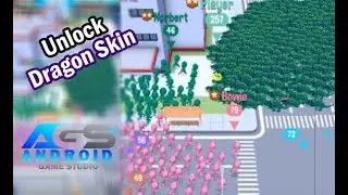 Crowd City Unlock Dragon Skin | Mobile Game | Android Game Studio