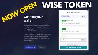 Wise Token - Reservations (Now Open)
