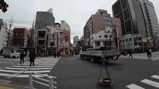 Walk along The Toei Mita Line from Jimbocho Sta. to Suidobashi Sta./神保町駅から水道橋駅まで散歩