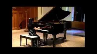 Angela Yi, 11, plays Variations on a Swiss Song by Beethoven, 4-28-2012