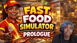 Running a Fast Food Kitchen Almost Broke Me (Prologue) Fast food simulator gameplay 