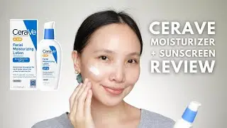 FAVORITE CERAVE SUNSCREEN! Cerave AM Facial Moisturizing Lotion with Sunscreen I Combination to Oily