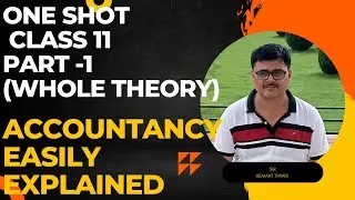 One shot class 11th accounts | Half yearly | Class 11th Accounts|