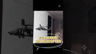 Mini scale RC helicopter #rchelicopter #hobby #rcmodel #scalemodel
