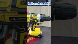 Comprei essa parafusadeira/furadeira. Black tools!