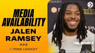 Jalen Ramsey Media Availability (Sept. 19) | Pittsburgh Steelers