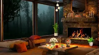 🔴Live in a Forest Cabin | Off-Grid Life & Wilderness Vibes 🔥 Live