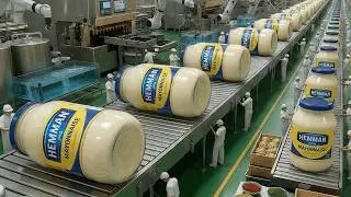 What’s Really Inside Hellmann’s Mayonnaise? Factory Secrets Revealed | 4K resolution