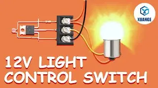 12v переключатель управления светом | Ночной свет | изготовление светодиодных ламп
