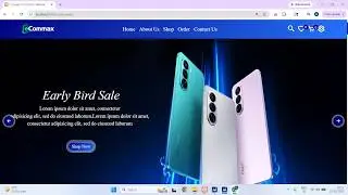 Build & deploy Full stack electronics shop Website using HTML CSS JS PHP & MySQL (FULL TUTORIAL)