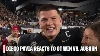 Diego Pavia takes jab at Auburn for not recruiting him after OT win | ESPN CFB