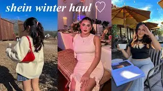 Shein Winter Haul &hearts;︎ 2023 (sweaters, mini skirts, sets, trendy tops, shrug)