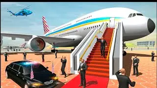 US president training police car driving