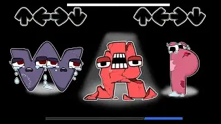 FNF Alphabet Lore: Alphabet Lore But Fixing Letters in Friday Night Funkin' be like - Alphabet Story