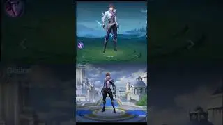 Revamped Gusion New Hero Select and Recall Animation | Comparison to Official Server #shorts