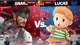 CouchWarriors WA Ranbat September 2024- Winners Semis- BLACKOUT22 (Snake) vs LoneZen (Lucas, Falco)