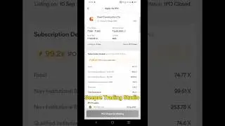 goel construction co ipo review #ipo #ipolisting #ipogmp #stockmarket #trading #shorts #shortvideo