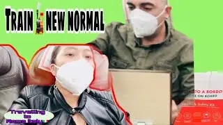 TRAVELLING TO ROMA ITALY 🇮🇹 NEW NORMAL SA TRAIN 🚞 FREE SAFETY KIT