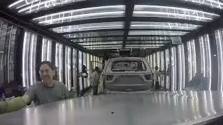 6 Millionth Vehicle Being Built At Jefferson North Assembly Plant - Detroit Michigan - Jeep