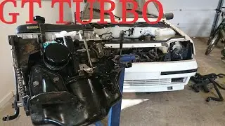Renault 5 GT TURBO- Engine rebuild- Valve clearance and oil pan