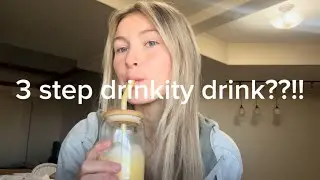 EASIEST+YUMMIEST+CHEAPEST 3 step morning energy drink 