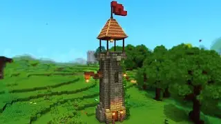 Hytale Watchtower Tutorial - How to Build a Watch Tower in Hytale