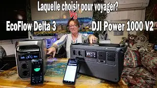 212 - DJI Power 1000 V2 vs EcoFlow Delta 3+ :le duel des centrales solaires portables #DJI #EcoFlow