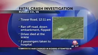 One killed, two sent to hospital in Russell Co. crash