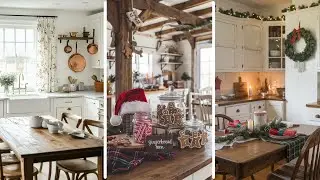 Countryside Kitchen Christmas Decor Ideas: Embrace Rustic Holiday Charm