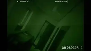 Ghostly Shape Passing Caught On Night Vision Camera | Unseen Ghost Videos