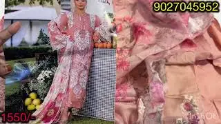 ELAF LUXURY LAWN COLL. BY DEEPSY ✨Semiparty wear cotton&bull; SHIPPING FREE&bull; WHATSAPP 9027045952 👈🏻