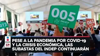 Subasta de INDEP obtiene 22.9 mdp para el sector salud