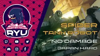 Wanted: Dead - Boss Mission 5: Two Spider Robot Tanks - No Damage - Japan Hard