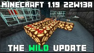 Minecraft 1.19 - Snapshot 22w13a - Secret Redstone Room In Ancient City!