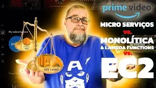 Caso Amazon Prime: Micro-Servi&ccedil;os vs. Monol&iacute;tica & Lambda Functions VS EC2