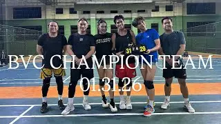 #BVC JANUARY 31, 2026 GAME 9: BRONZE MEDAL MATCH&mdash;&mdash; TEAM TUPS VS TEAM DENDEN (25-23)