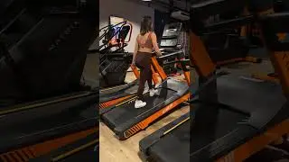 Marche inclin&eacute;e sur tapis de course - Incline walking on treadmill